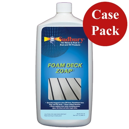 Sudbury Foam Deck Zoap Cleaner - 32oz 812-32CASE